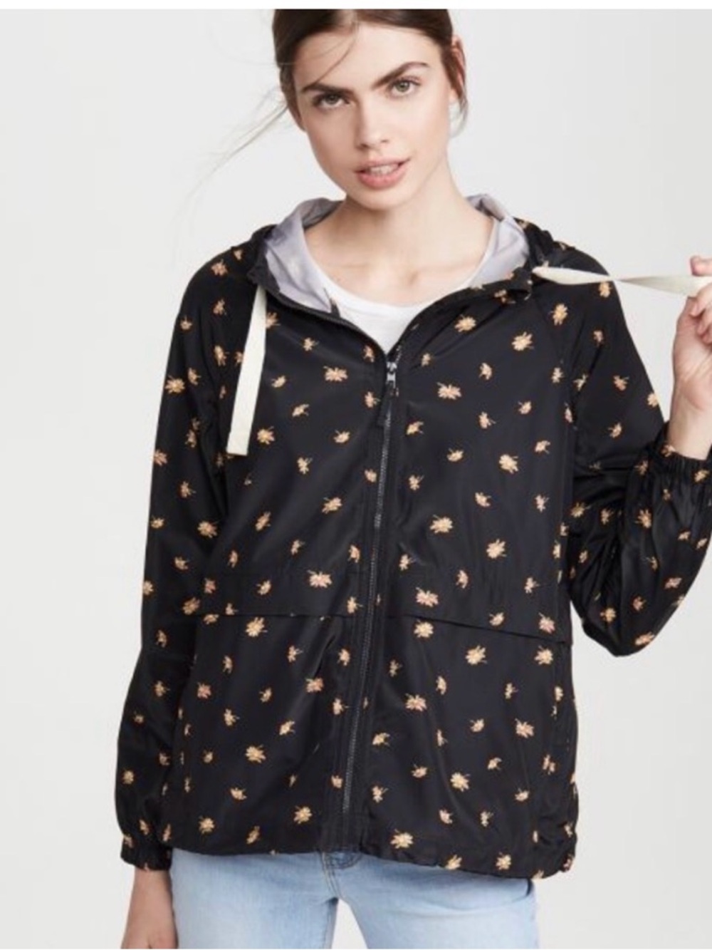 Madewell Raincheck Packable Rain Coat
MARGUERITE DAISY TRUE BLACK, Size